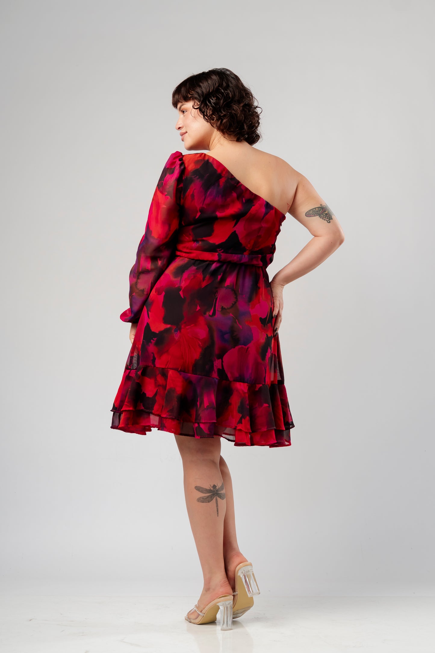 Vestido Clarita Rojo Encanto