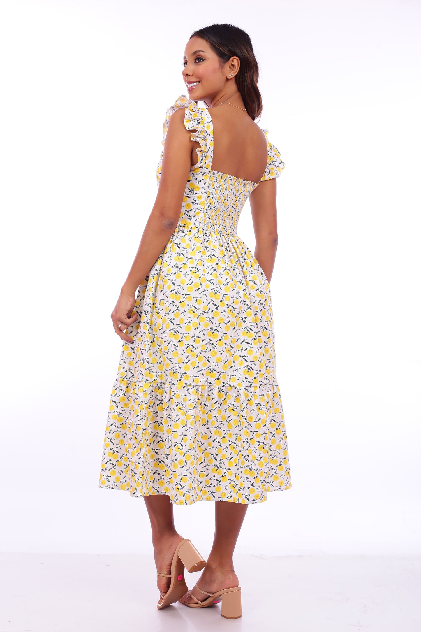 Vestido Bella Limón Amarillo