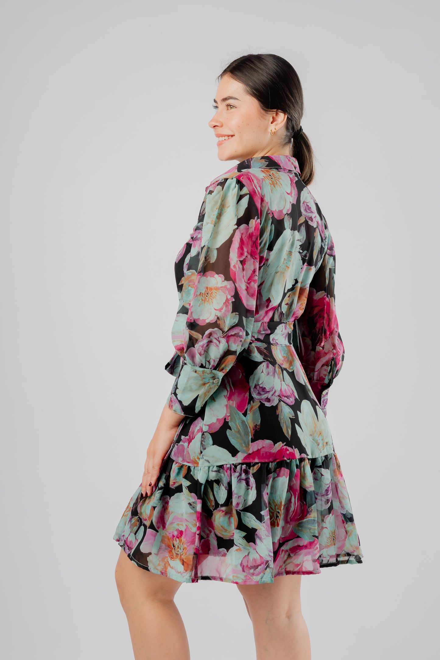 Vestido Abigail Rosas