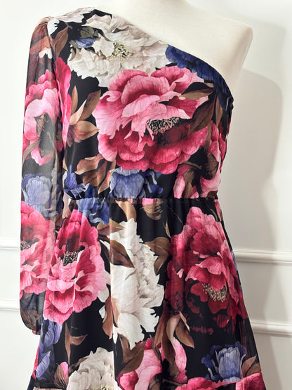 Vestido Clarita Rosa Nocturna