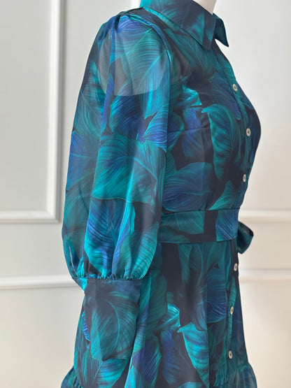 Vestido Abigail Azul