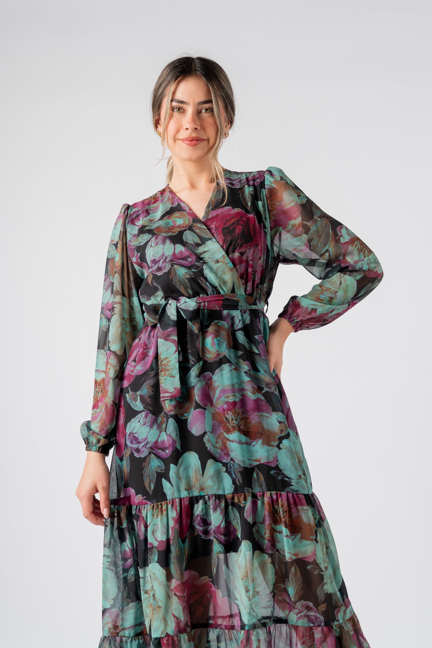 Vestido Amanda Rosas