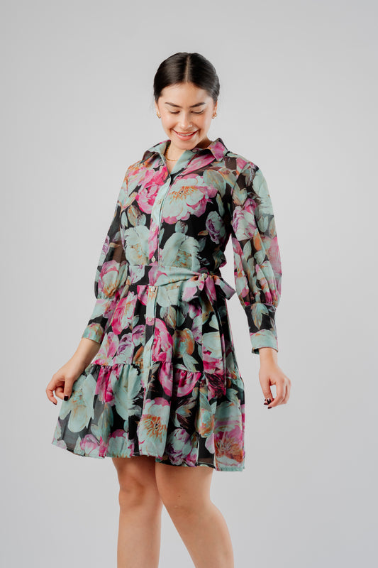 Vestido Abigail Rosas