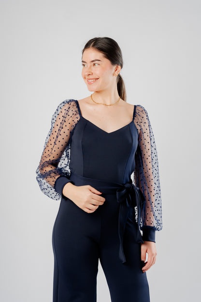 Enterizo Catalina Azul