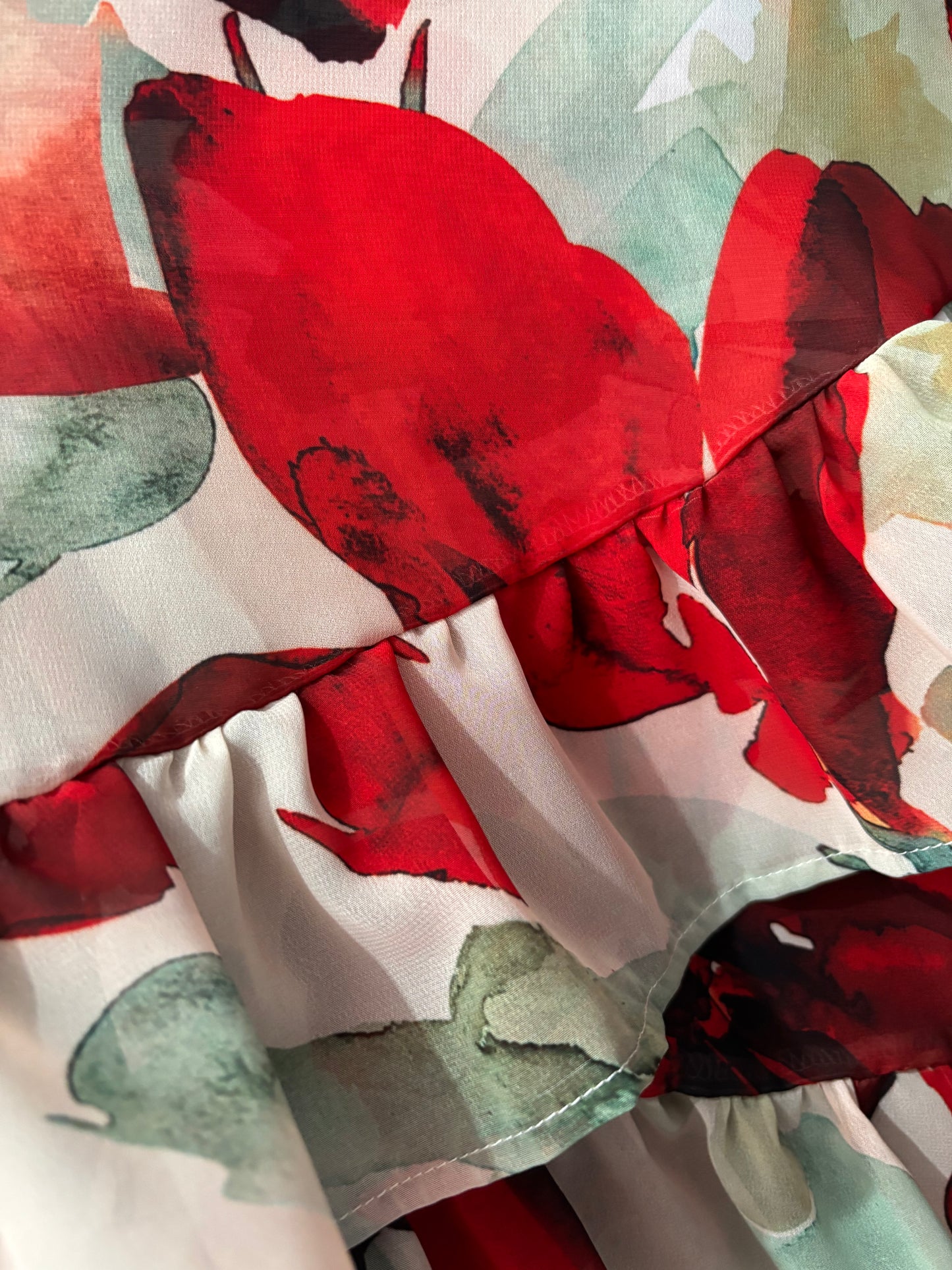 Vestido Jazmín Rojo Carmin